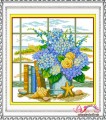 HQ006 - Bình hoa bên cửa sổ